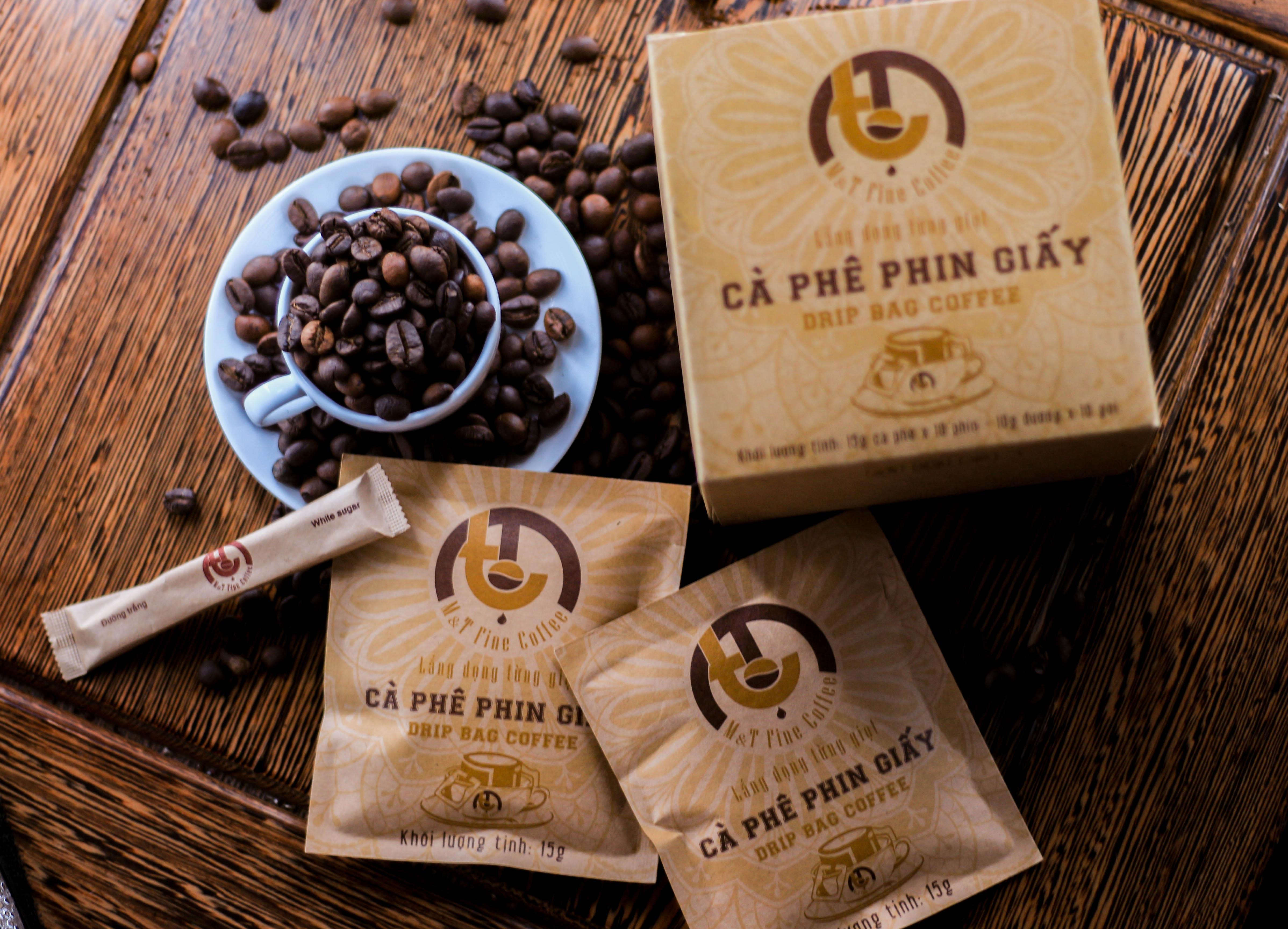 CÀ PHÊ PHIN GIẤY - HƯƠNG VỊ TỪ THIÊN NHIÊN ĐẬM CHẤT RANG MỘC MANG THƯƠNG HIỆU M&amp;T FINE COFFEE