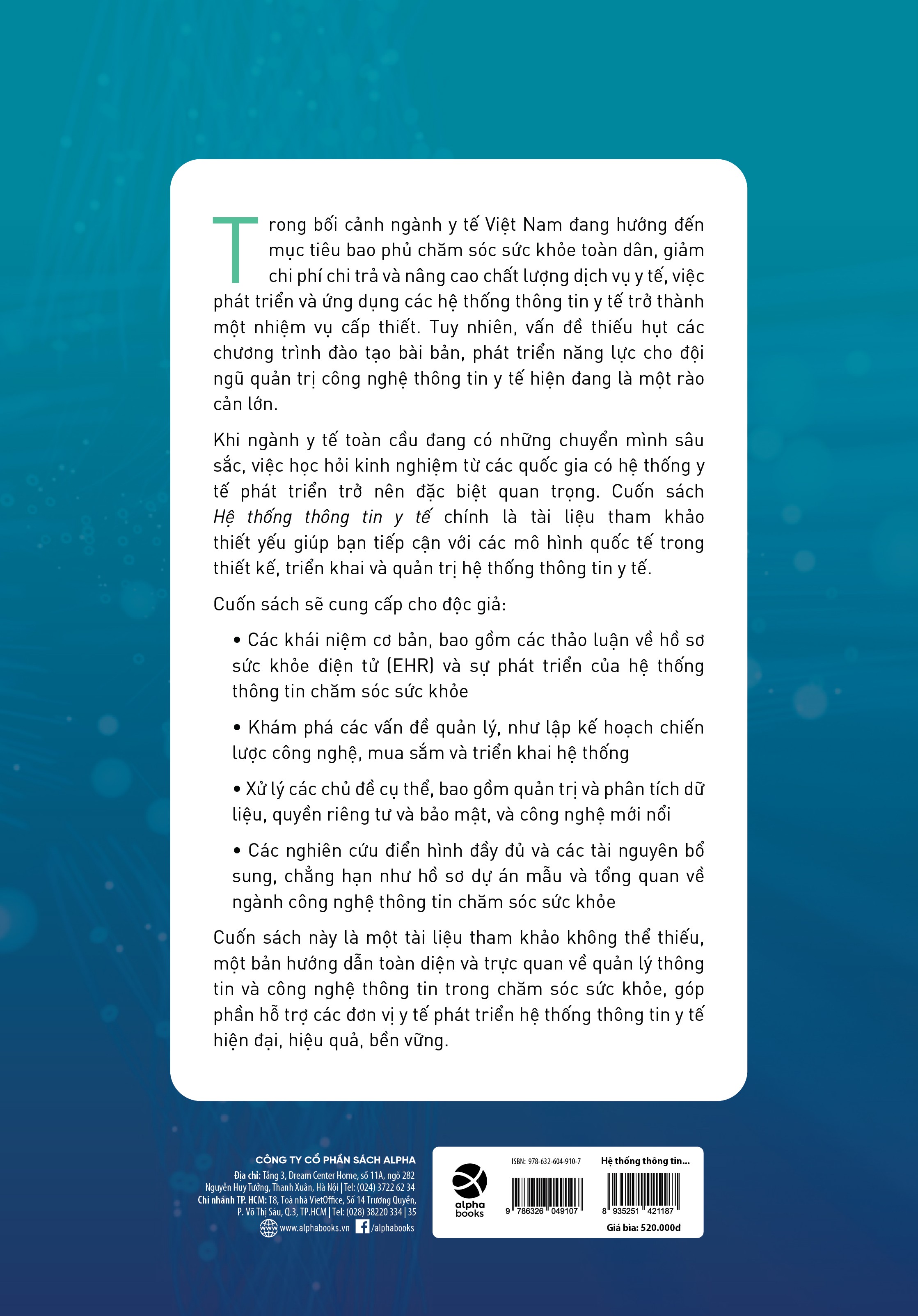 Sách Hệ Thống Thông Tin Trong Y Tế