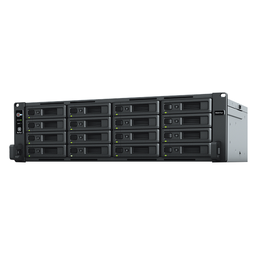 Ổ Cứng Mạng Synology RackStation RS4017xs+ (Xám Trắng) - Hàng Chính Hãng