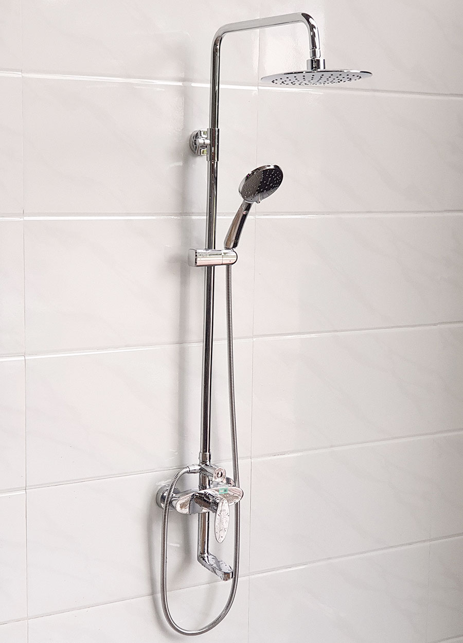 Cây sen nóng lạnh Đồng mạ Chrome Eurolife EL-SC912