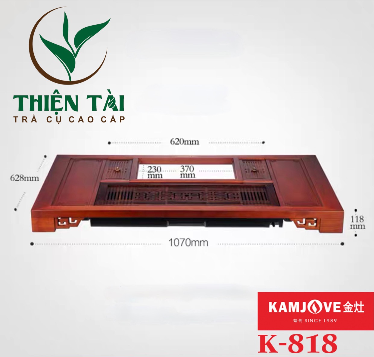 Bộ Bàn Trà Ấm Điện K-818