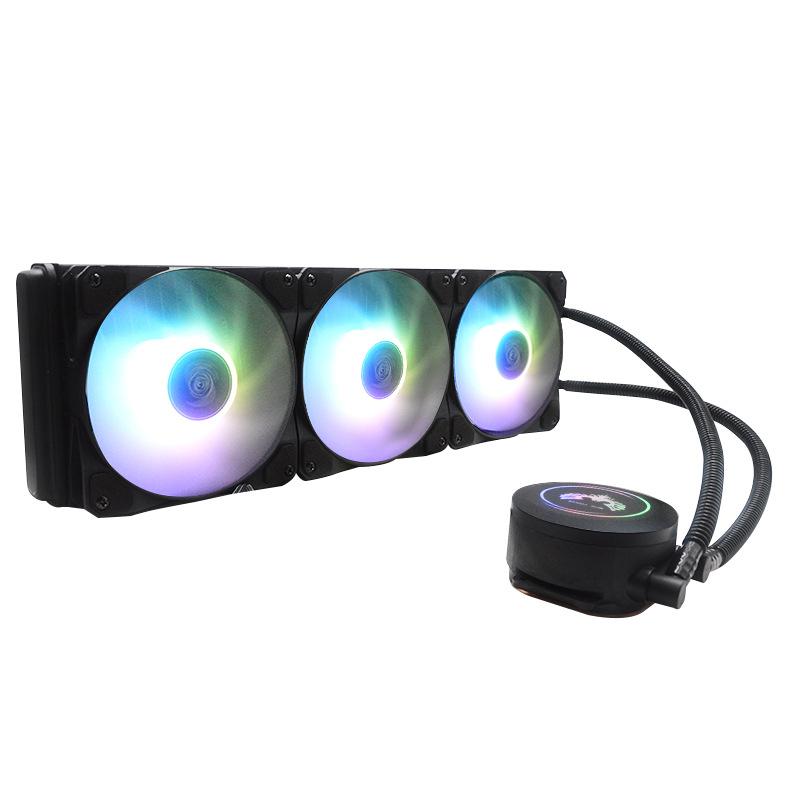 Bán hàng trực tiếp thuận lợi nhất Tản nhiệt CPU máy tính Tản nhiệt nước CPU Quạt RGB phiên bản độc quyền tản nhiệt nước tất cả trong một