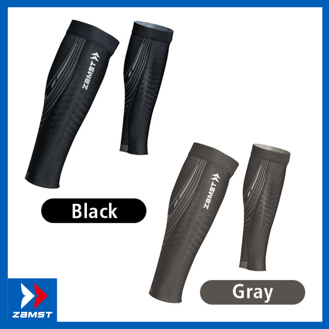 Ống chân thể thao hỗ trợ bắp chân ZAMST Pressione CALF sold in pairs - M - Gray