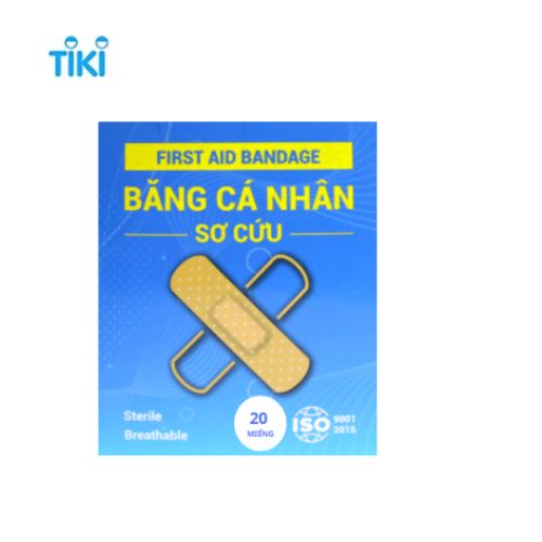 BĂNG KEO CÁ NHÂN Y TẾ SƠ CỨU HỘP 20 MIẾNG