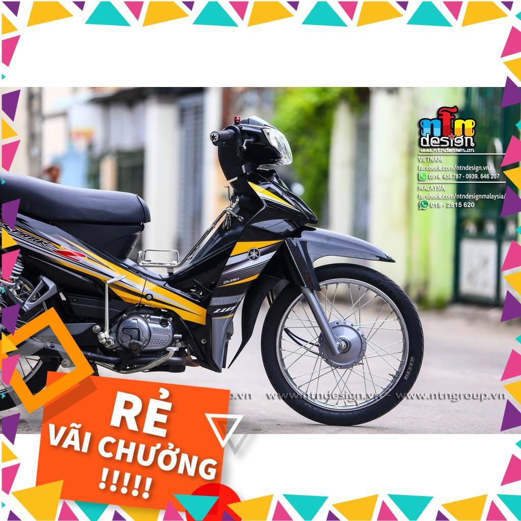 Tem Rời Sisius Mẫu Spark Z Vàng Đen