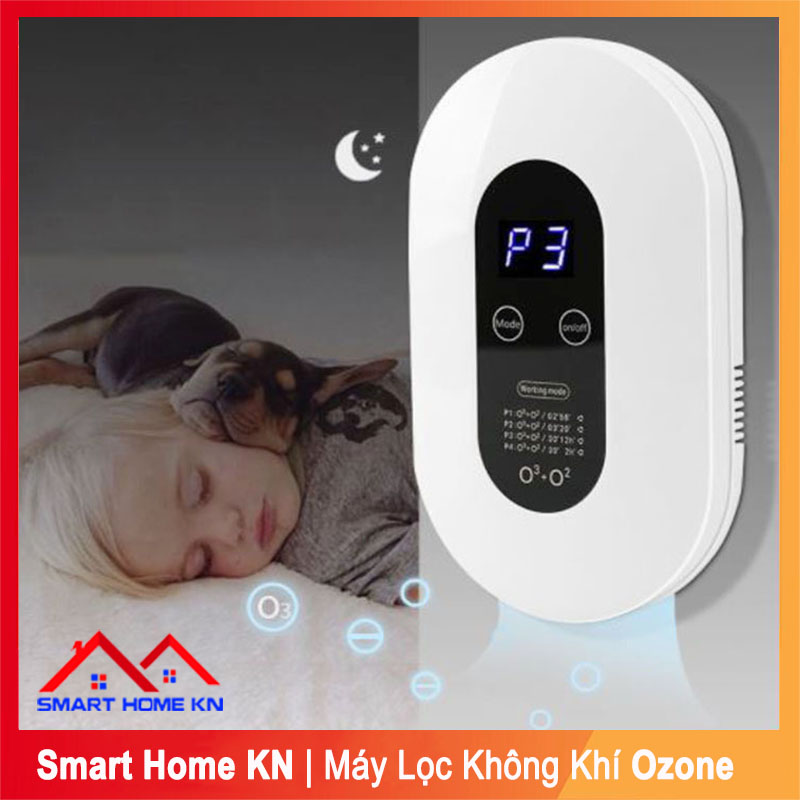 Máy lọc không khí mini khử mùi nhà bếp ion âm khử khuẩn nhà vệ sinh phòng ngủ nhà tắm mùi động vật ozone