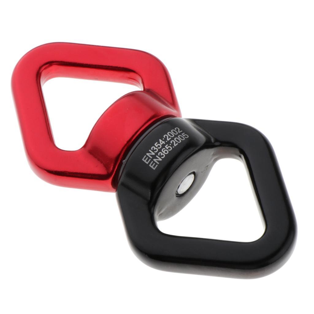 Set Of 2 Swing Swivel Rotational Rock Climbing Swivel Hanger Rope Connector