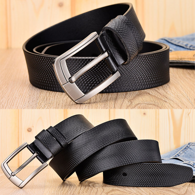 Dây nịt nam, dây thắt lưng nam da bò một lớp NIKITA-DL0102