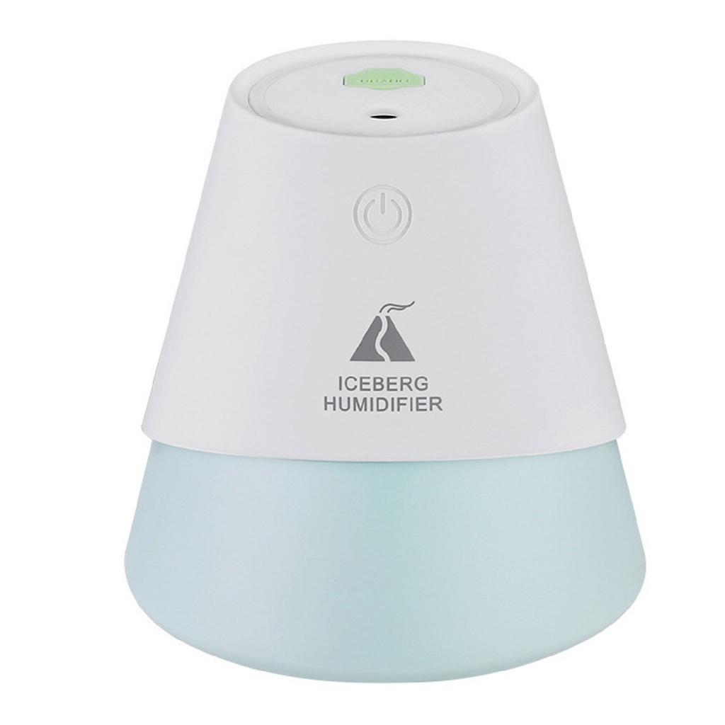 Máy Phun Sương Tạo Độ Ẩm Không Khí Mini Không Gây Tiếng Ồn Thiết Kế Hình Viên Đá