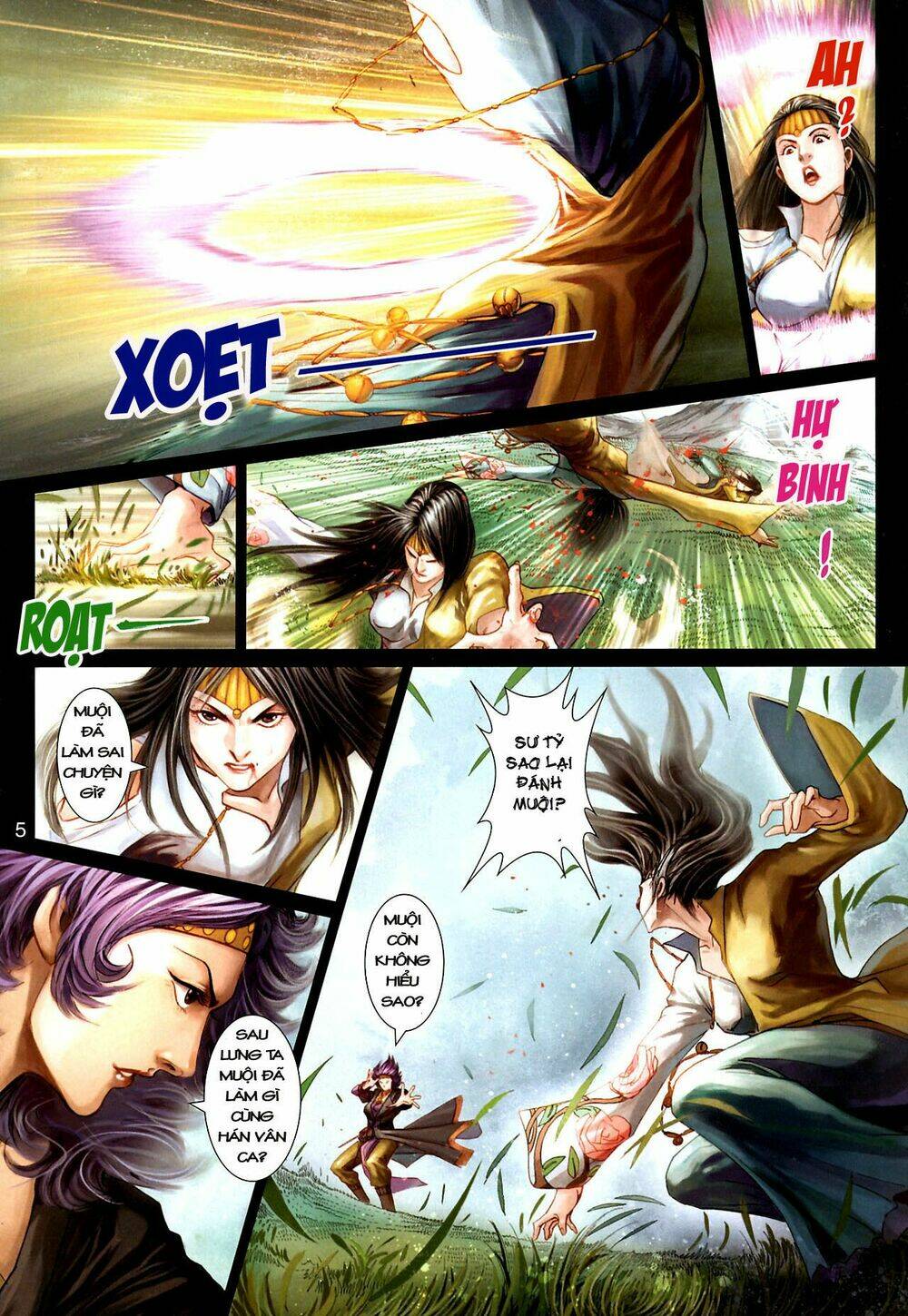 thần chưởng long kiếm phi chapter 22 5