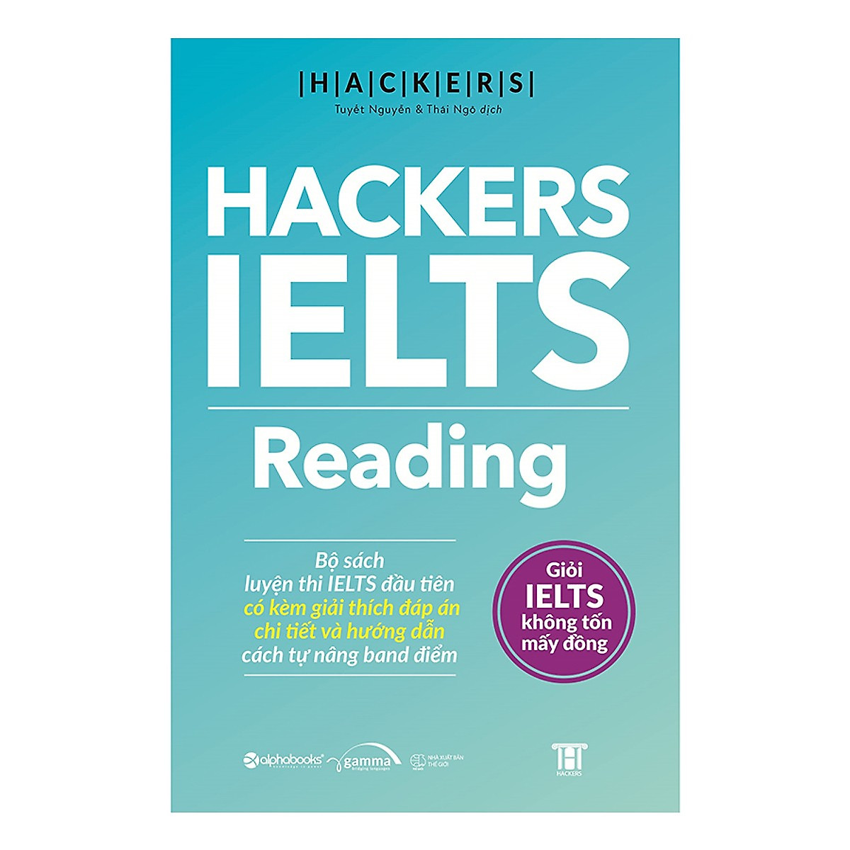 Combo/Lẻ Hackers IELTS: Listening + Reading + Speaking + Writing