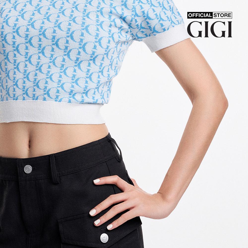 GIGI - Chân váy chữ A mini phối túi thời trang G3301S221519