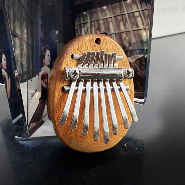 Đàn piano mini Kalimba với 8 inch, bàn phím với ngón tay siêu âm, nhạc cụ bằng gỗ cho trẻ em và người lớn