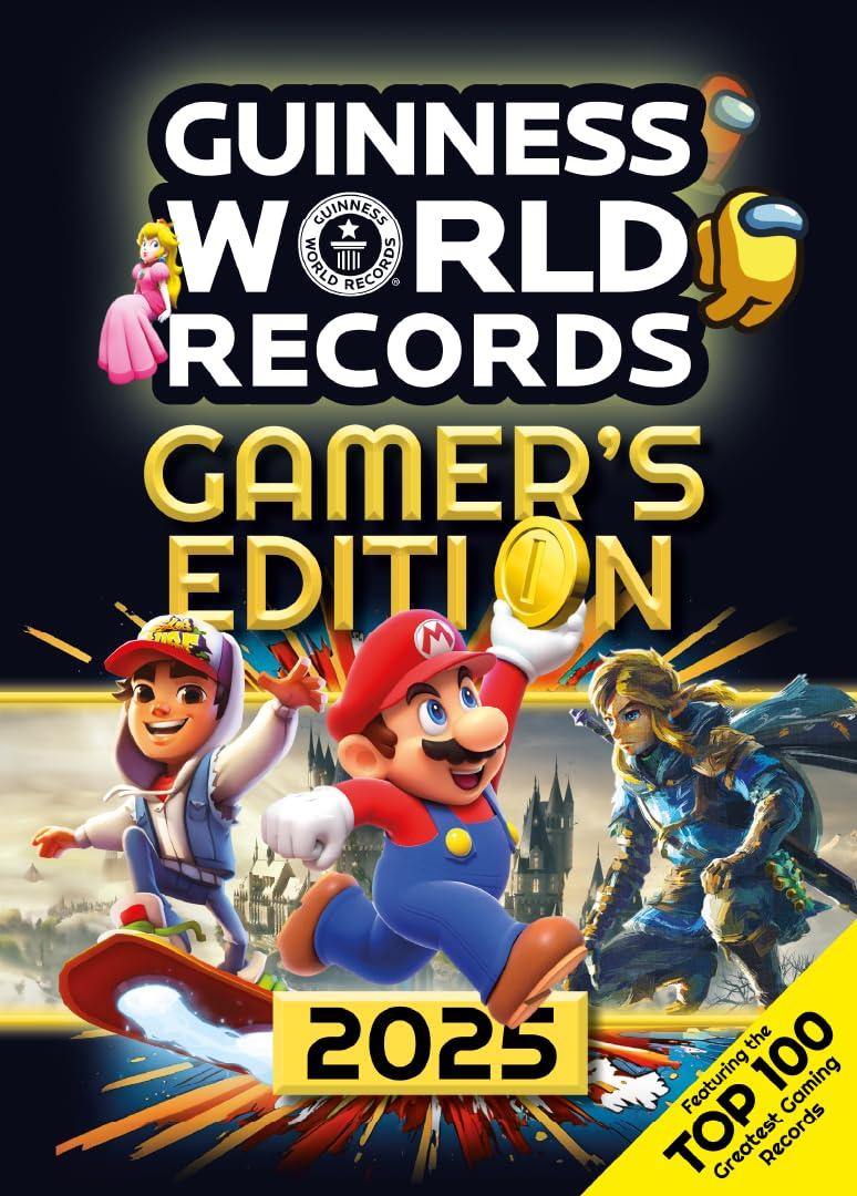 Sách ngoại văn: Guinness World Records Gamer's Edition 2025