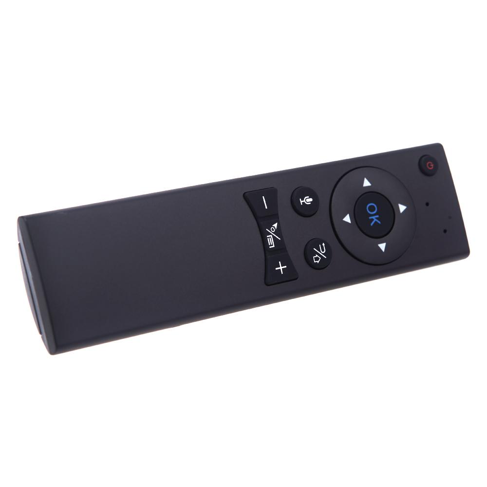 Điều khiển từ xa 2.4G Giọng nói không dây cho TV thông minh Android TV Box HTPC Black