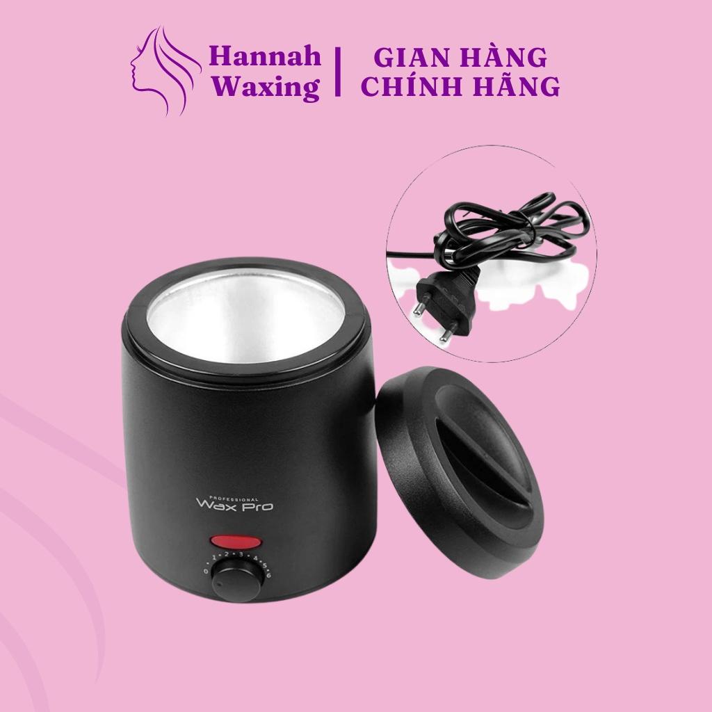 Combo 100gr Sáp Premium + Nồi Nấu Sáp Wax Lông Chống Dính Mini HANNAH WAXING Tặng Que