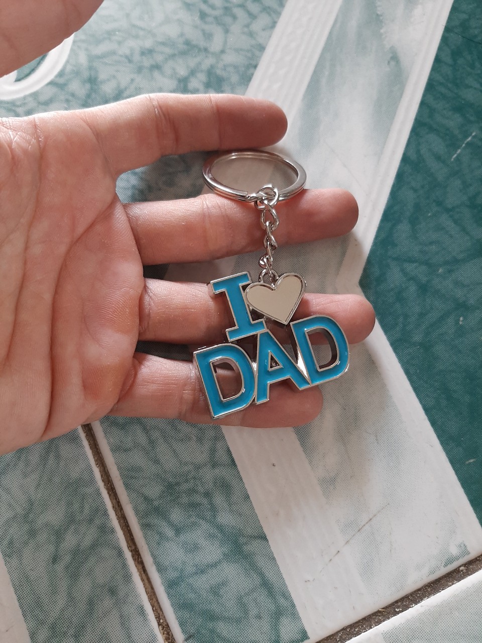 Móc khóa tặng bố - ILOVEDAD