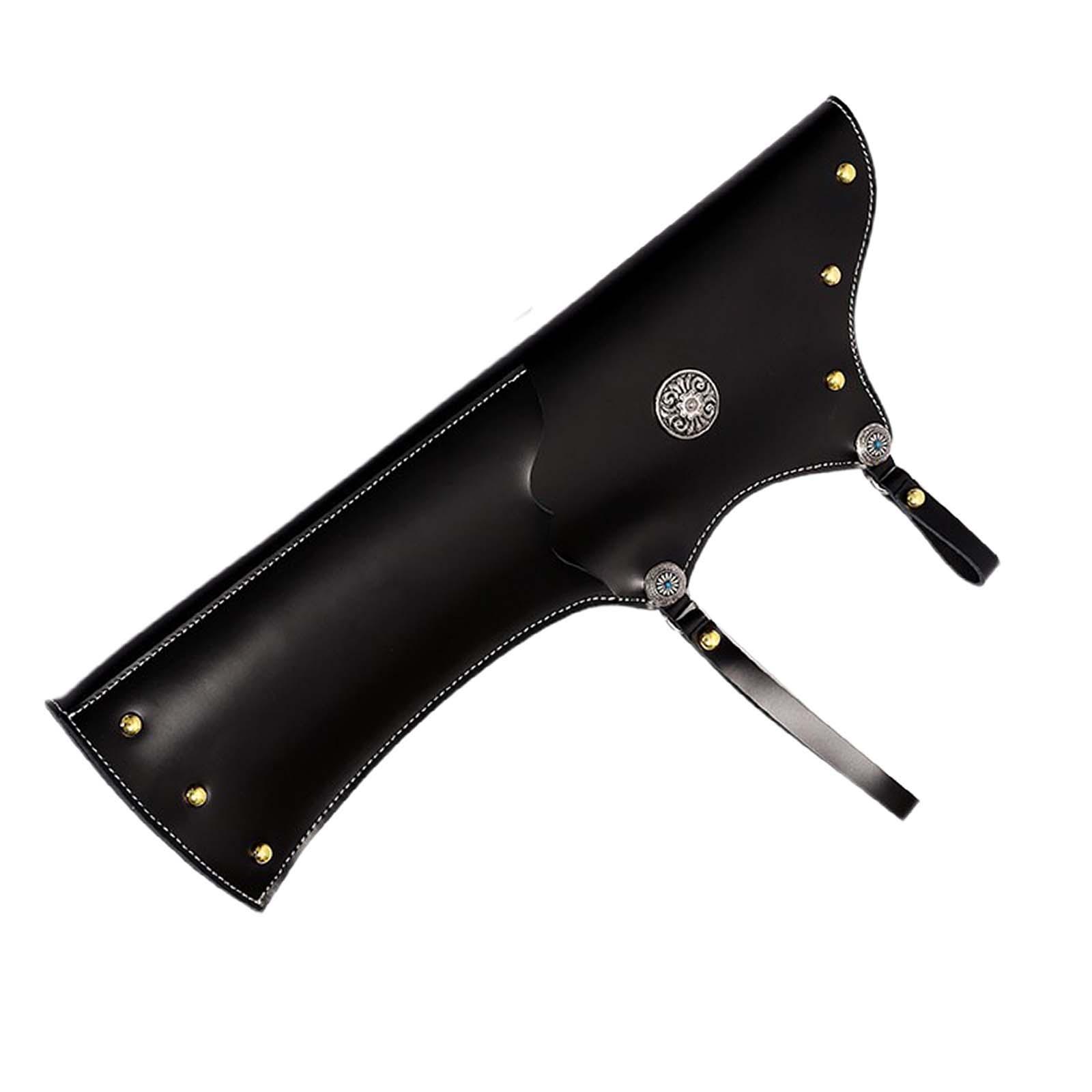 Quiver  Waist Quiver PU Leather Lightweight Hip Bag Hip Quiver Hanging Pot for Training Cosplay Replacement Accessories