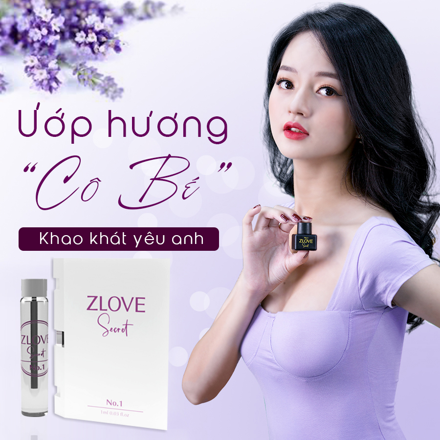 Nước Hoa Vùng Kín Zlove Secret -Hương Thơm Ngọt Ngào, Nữ Tính - Lưu Giữ Mùi Hương Cả Ngày (1ml)