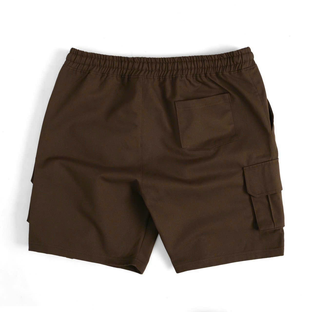 Quần Short  Kaki Túi Hộp Lưng Thun Unisex Nam Nữ