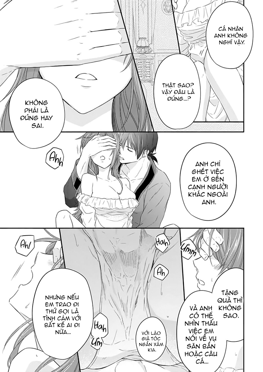 công chúa bị nguyền rủa được giam giữ bởi kỵ sĩ tàn bạo - khắc lên dấu ấn của tình yêu vĩnh cửu chapter 7 20