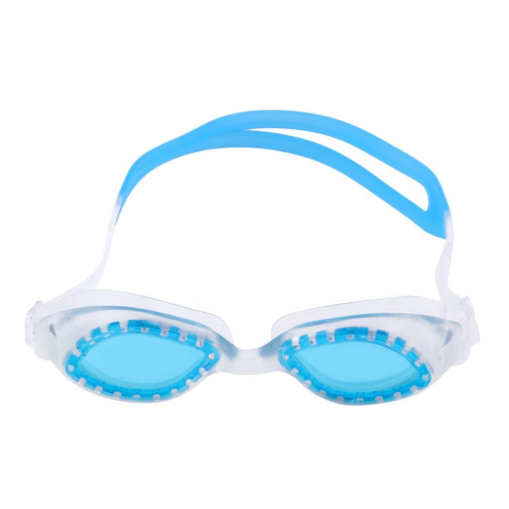 Kids Boys Girls Anti-Fog UV Protection Waterproof Soft Silicone Swimming Goggles Glasses Eyewear - Various Colors