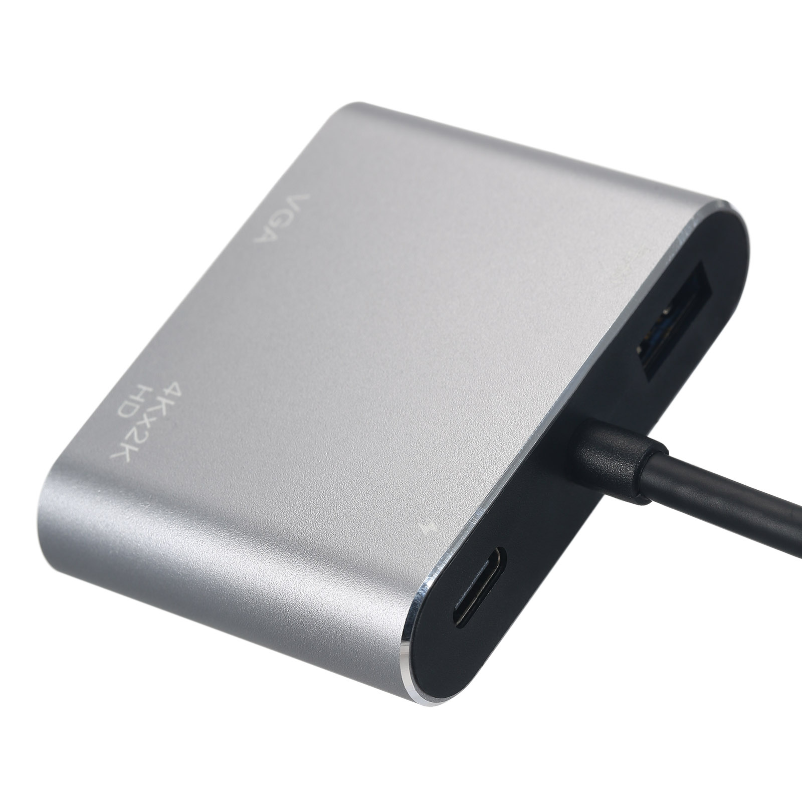 Bộ Chuyển Đổi 4 Trong 1 Hub Loại C Sang HD VGA USB Loại C Với Đầu Ra HD 4K Cổng Sạc USB 3.0 Pd