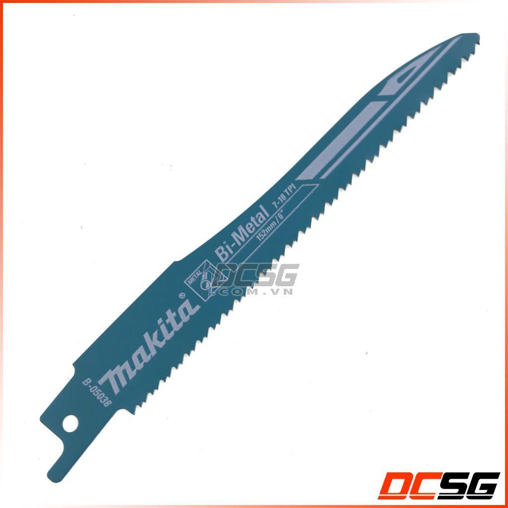 Lưỡi cưa kiếm cắt nhanh kim loại Makita B-05038| DCSG