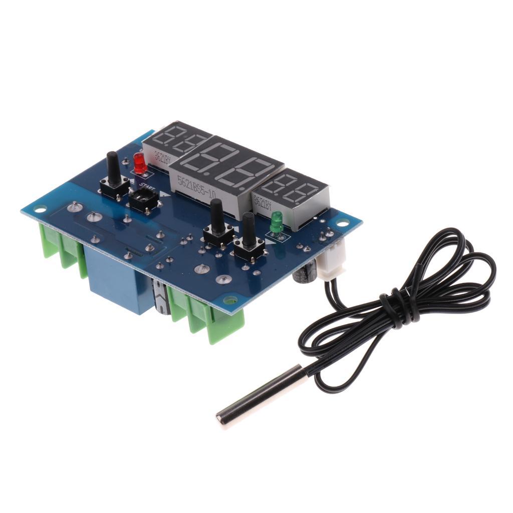 XH-W1401 12V Digital Thermostat Temperature Control Switch Module -9-C