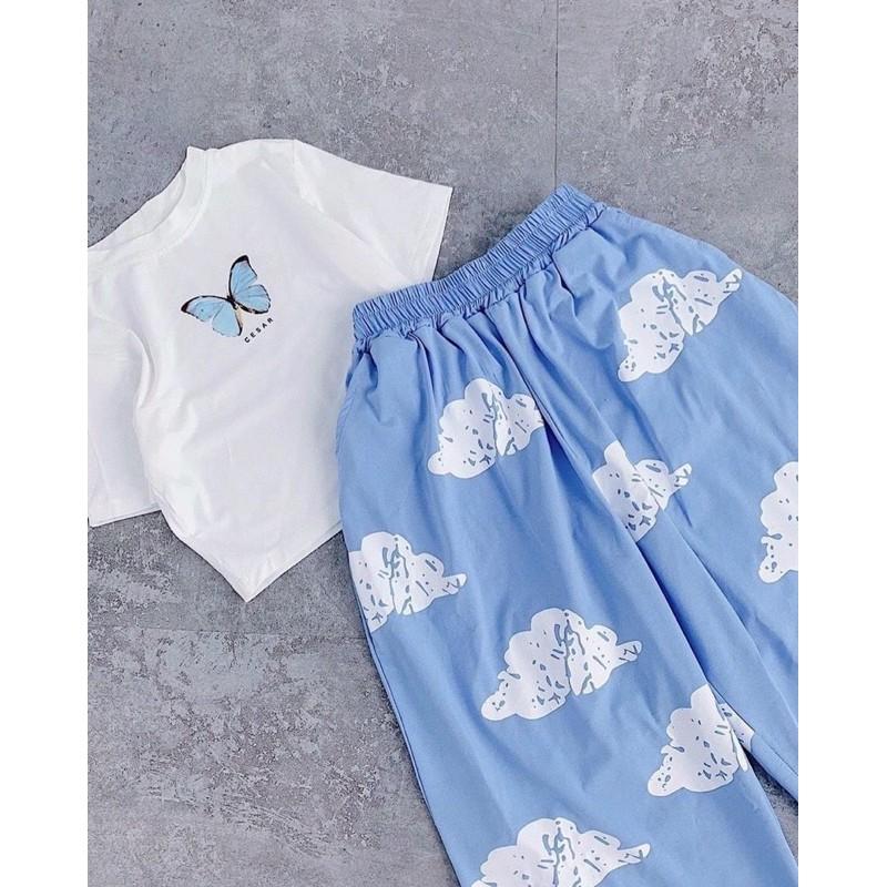 Quần Dài Rộng Dáng Suông Nam, Nữ Unisex Ulzzang-QDCDAMMAY