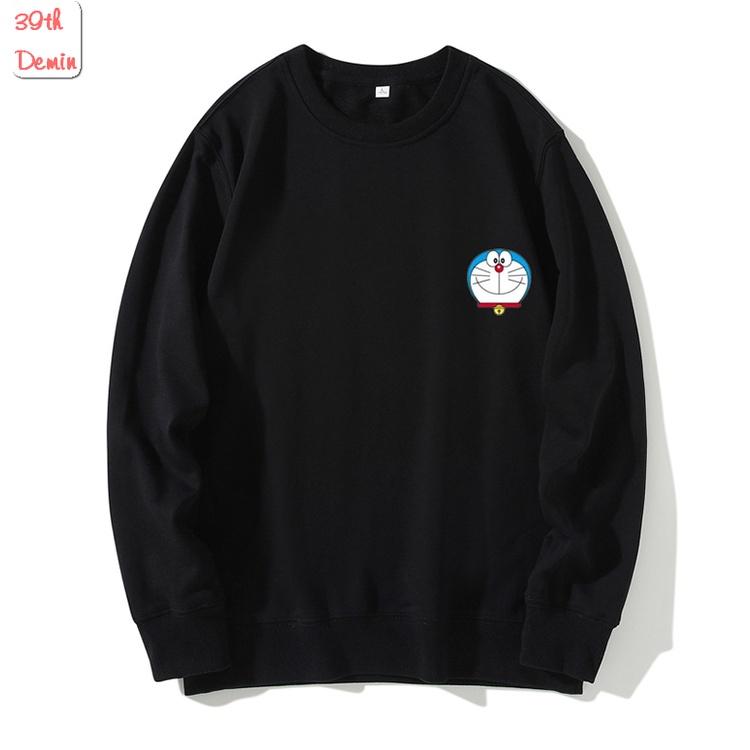 Áo nỉ DORAEMON ngộ nghĩnh phong cách Hip Hop graffiti sweater unisex Form rộng Free Size