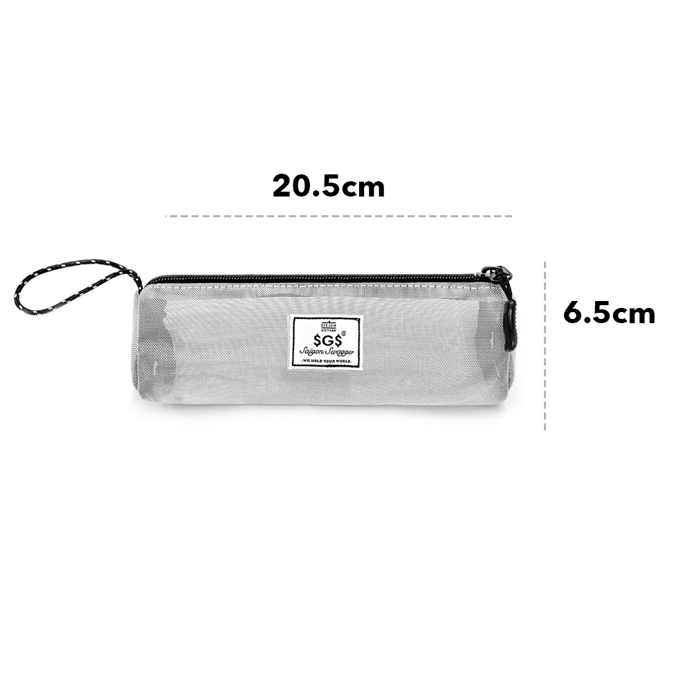 Túi Hộp Bút Lưới SAIGON SWAGGER SGS Meshy Pencil Case-Vừa Máy Tính Casio