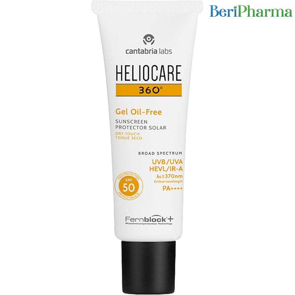 Heliocare Gel Chống Nắng Cho Mọi Loại Da 360° Gel Oil-free SPF50+ 50ml