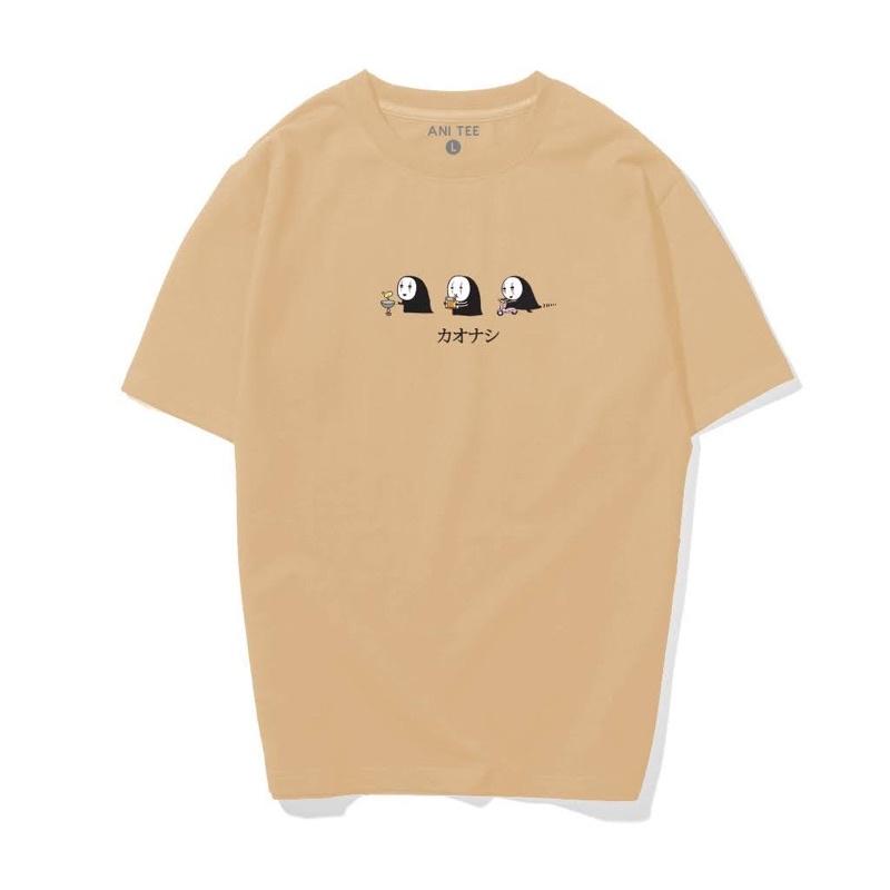 Áo Thun Vô Diện Hoạt Họa Form Rộng Cotton 100% - No Face