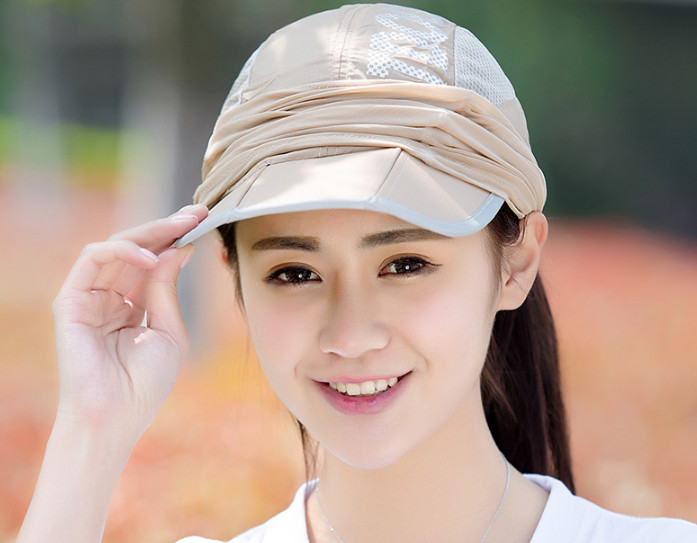 Hình ảnh Mũ Nón chống nắng kèm khẩu trang tạo kiểu phong cách Hàn