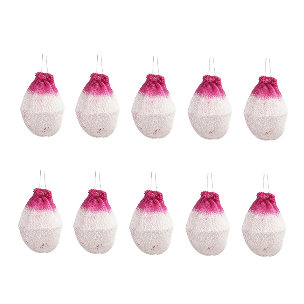 10 Pieces Replacement Gas Lamp Mantles for Propane Lantern Paraffin Gas Lamp, Outdoor Camping Hiking Backpacking Travel Tent Lantern Accessory