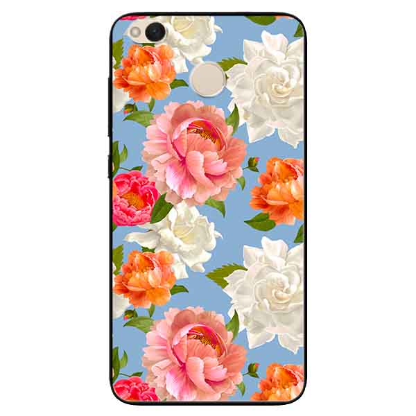Ốp lưng in cho Xiaomi Redmi 4 Mẫu Hoa Đa Sắc