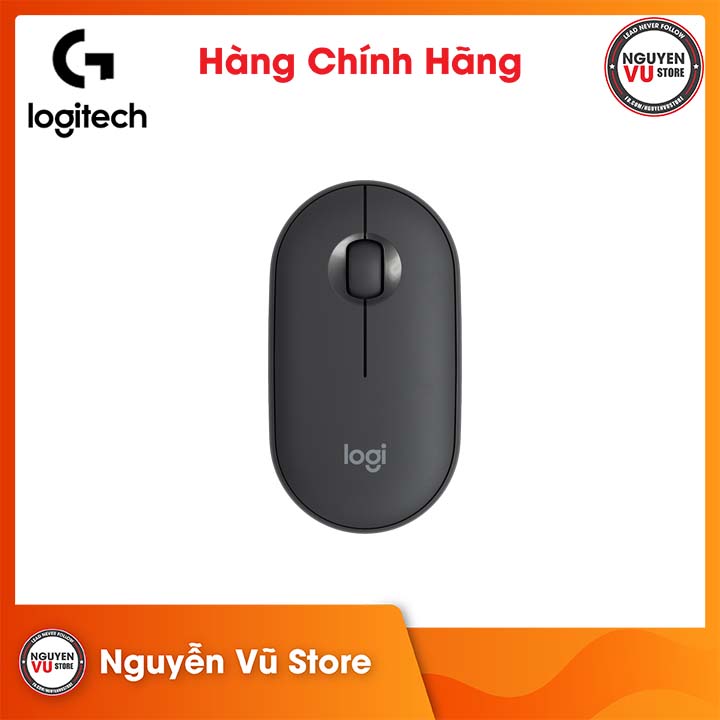 Chuột không dây Logitech Pebble M350 Wireless/Bluetooth - Hàng Chính Hãng