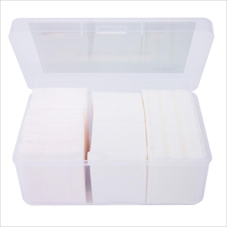 Hộp Bông Tẩy Trang Nature 320 Miếng Dày 3 Lớp 100% Cotton Nhật Bản