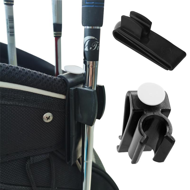 Clip Túi Câu lạc bộ Golf trên máy giữ kẹp putter Người tổ chức Thanh nhựa Black Putting CLIP với điểm đánh dấu bóng dành cho nam giới golfer Color: style 2