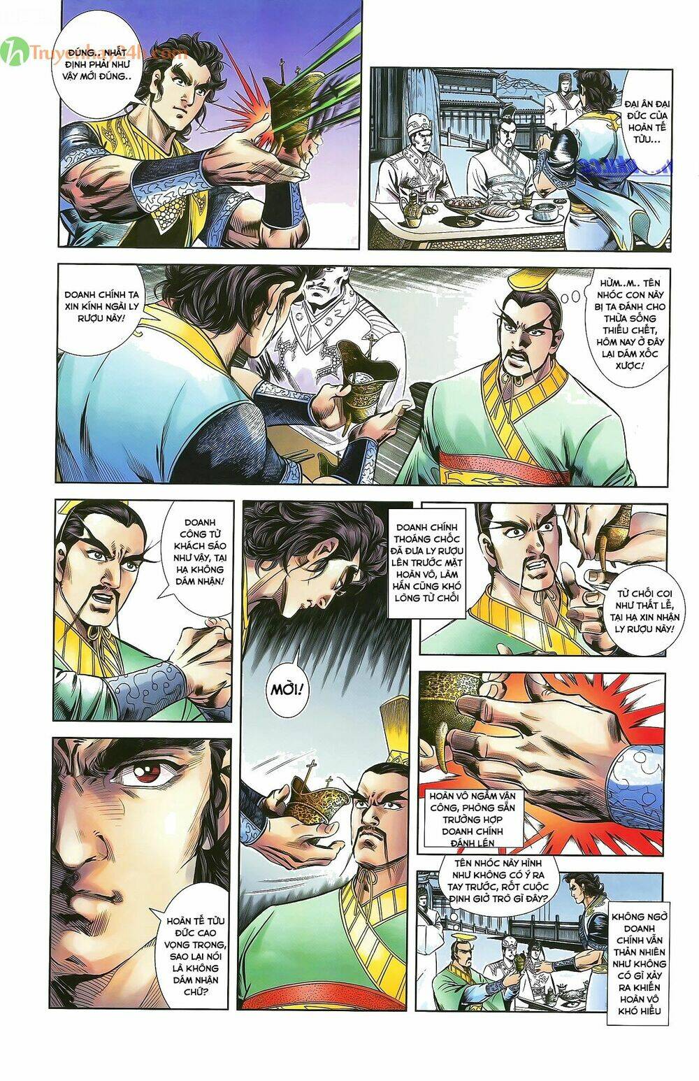 thiên tử truyền kỳ 2 - tần vương doanh chính chapter 33 8