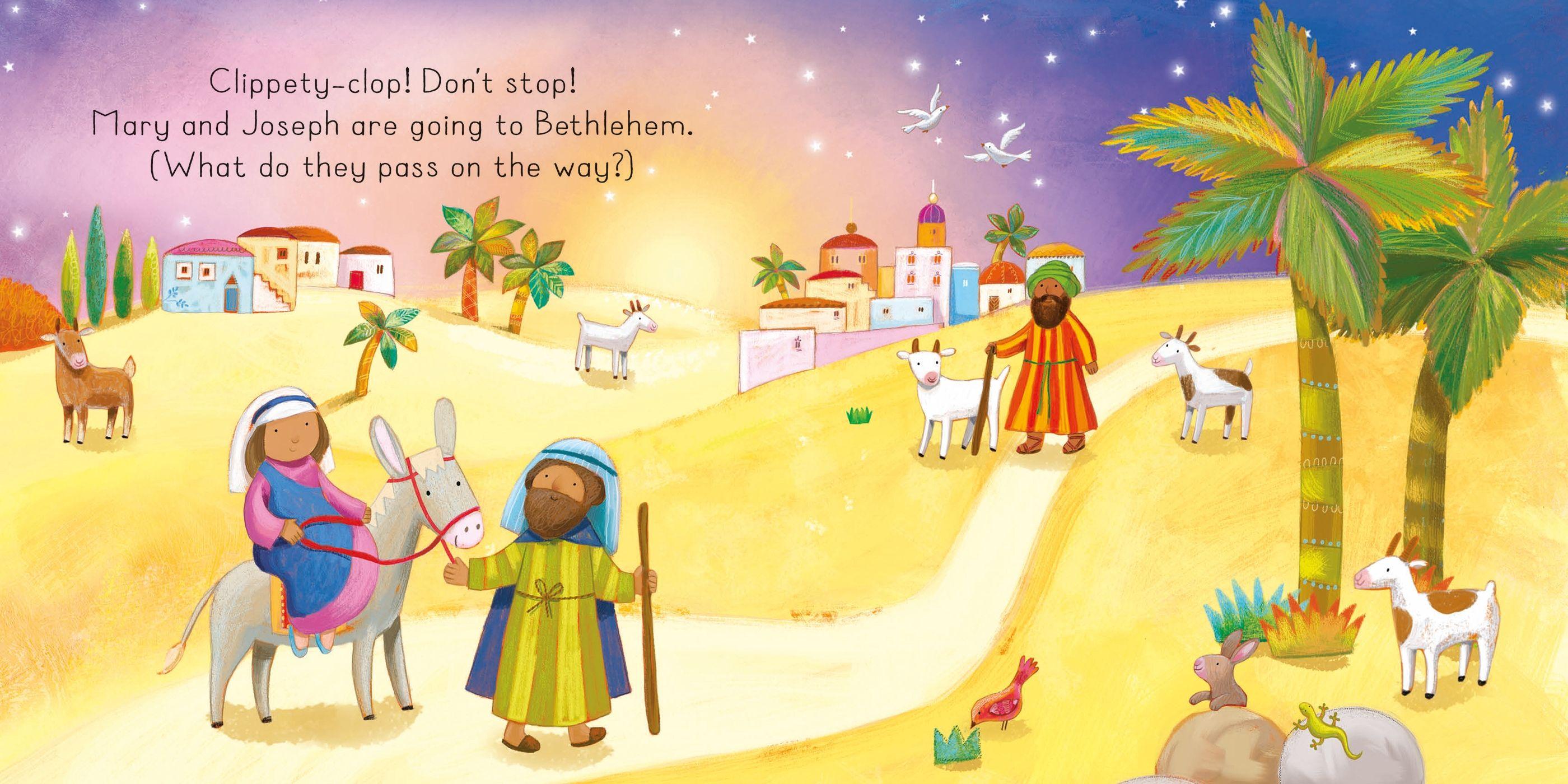 Usborne Little Board Books: The Nativity