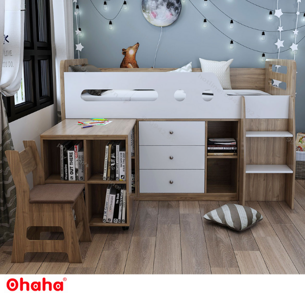 GIƯỜNG TẦNG THÔNG MINH ĐA NĂNG OHAHA - GTĐN005
