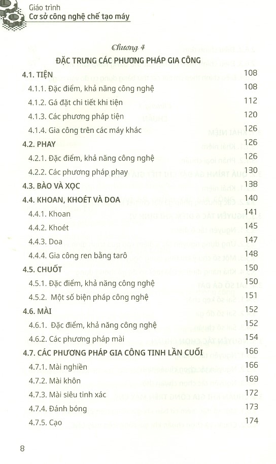 Giáo Trình Cơ Sở Công Nghệ Chế Tạo Máy