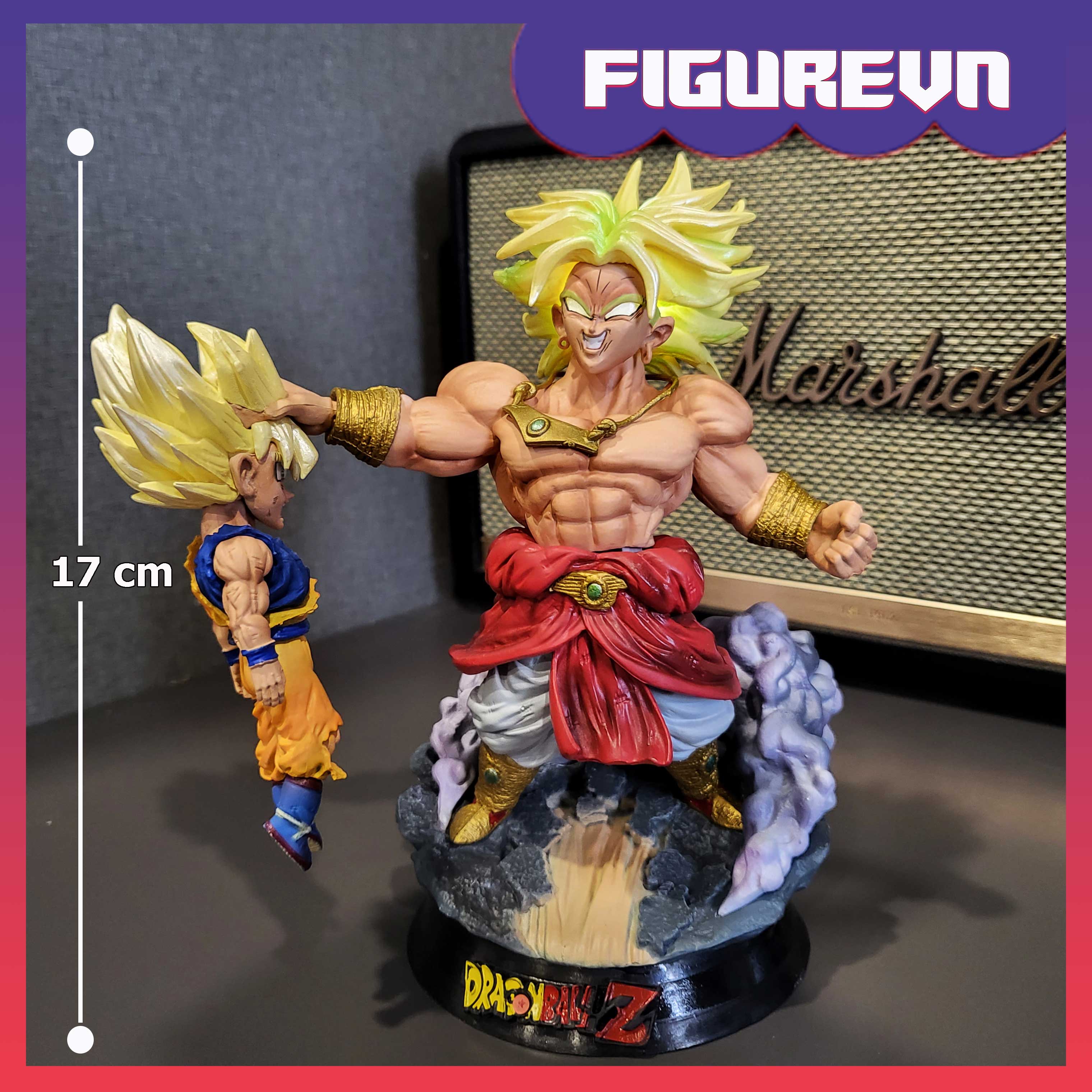 Mô hình Brokly vs Goku 17 cm - Dragon Ball