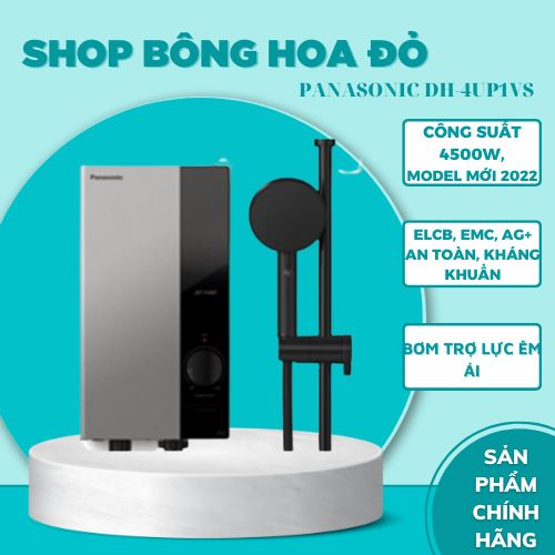 Máy nước nóng trực tiếp 4500W bơm trợ lực Panasonic DH-4UP1VS - Hàng chính hãng