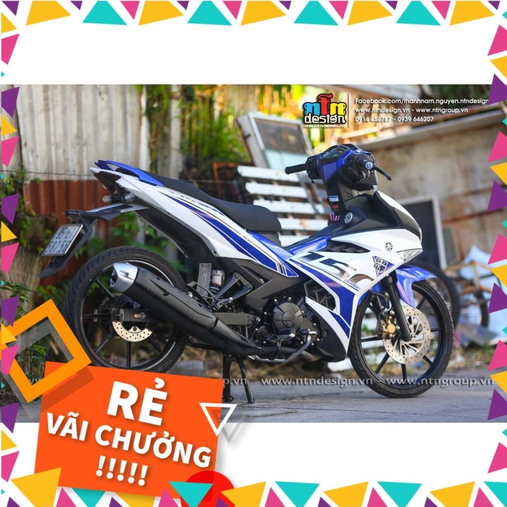 Tem Rời Exciter 150 Mẫu Y15ZR Trắng Xanh