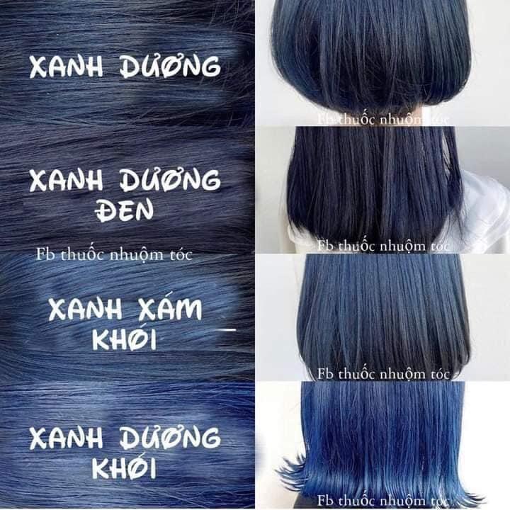 Sỉ Thuốc Nhuộm Tóc Hàn Đủ Các Màu , Màu Khách Nhắn Tin Chọn Màu Theo Bảng