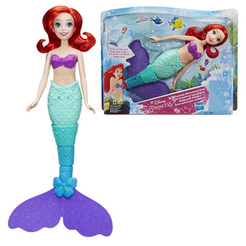 Búp bê tiên cá bơi trong nước Disney Princess Swimming Adventures Ariel