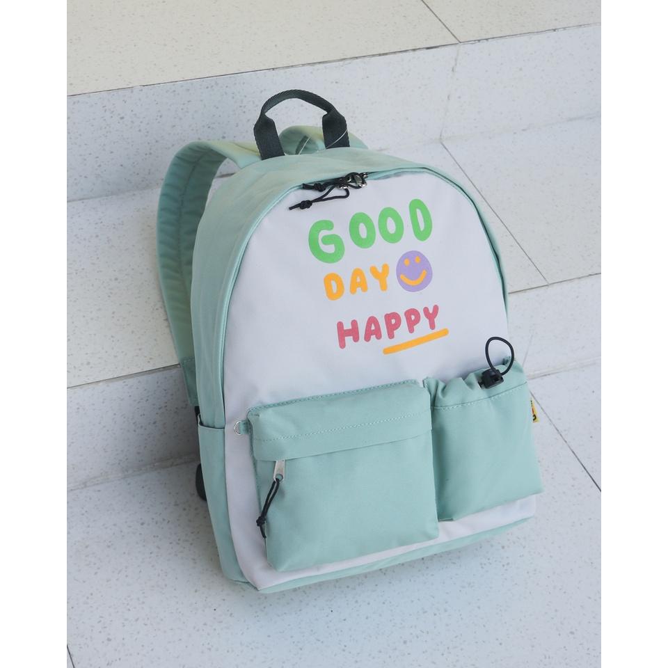 Balo học sinh Unisex, thiết kế thời trang, dễ thương - BOM